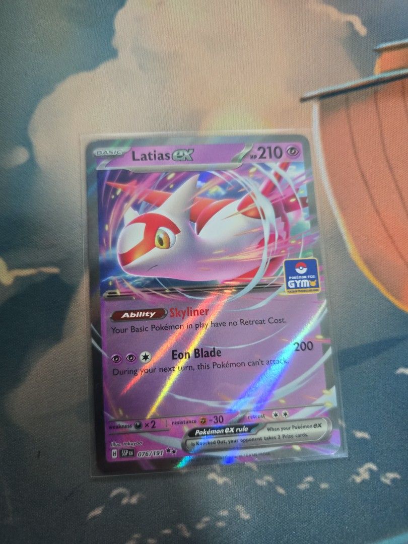 Latias Ex 076/191 Asia Gym Promo, Hobbies & Toys, Toys & Games on Carousell Latias Ex 076/191 Asia Gym Promo, Hobbies & Toys, Toys & Games on Carousell