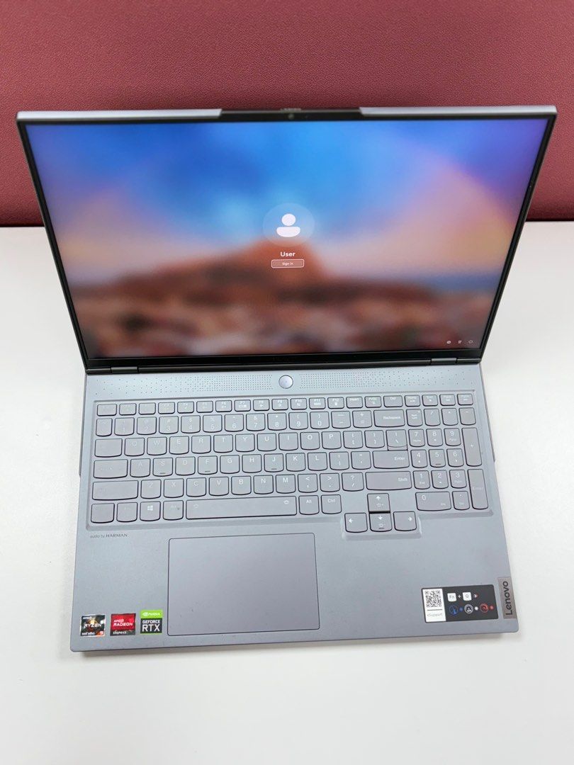 Legion 7 16ACHg6 (Category: Laptops & Notebooks) located in Manila. Submitted by psamson21037224 (Listing ID 1366204553, Image 2). Description: For Sale Lenovo Legion 7, Storm Grey. Almost new, used once or twice. Unli-testing during meet up. RFS: No longer interested in gaming laptop, upgraded to gaming desktop..