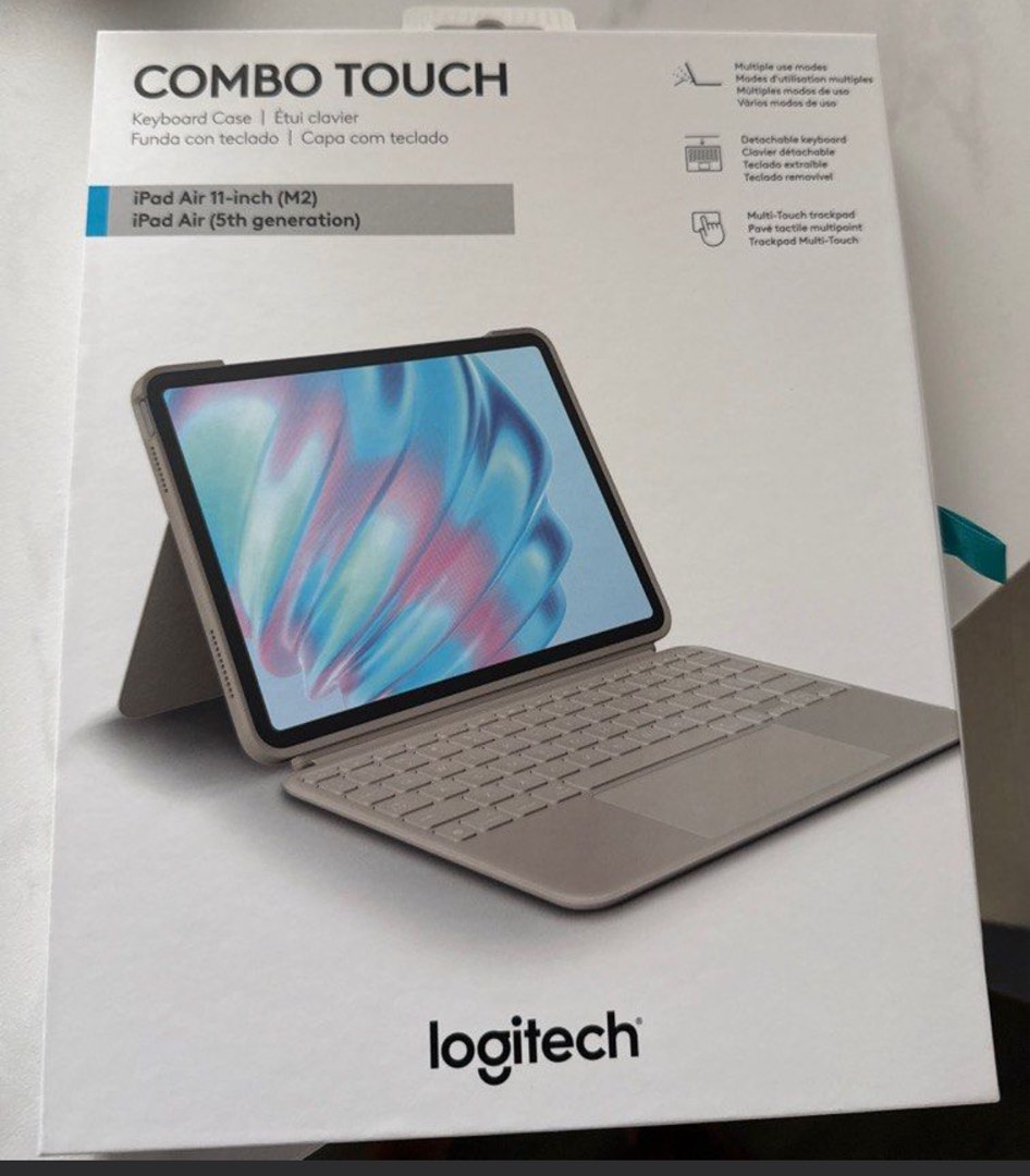 Logitech combo touch for iPad Air 4th, 5th gen and 11 inch, Mobile ...