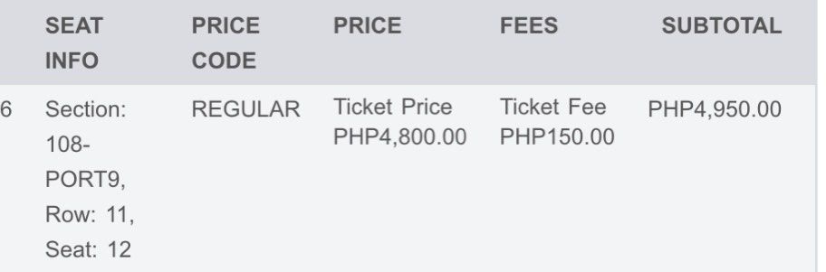 M2M better endings tour DAY 1 ticket (Category: Events Tickets) located in Quezon City. Submitted by pineapplebalony03 (Listing ID 1366201619, Image 1). Description: This is a good spot for a better view sa stage. I bought this for 4950 but im just selling it for 3k. PM.
