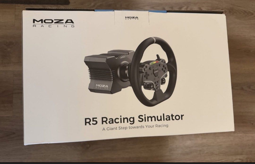 Moza R5 Sim Racing Bundle (Like New) + Optional F1 ES Mod, Video Gaming ...