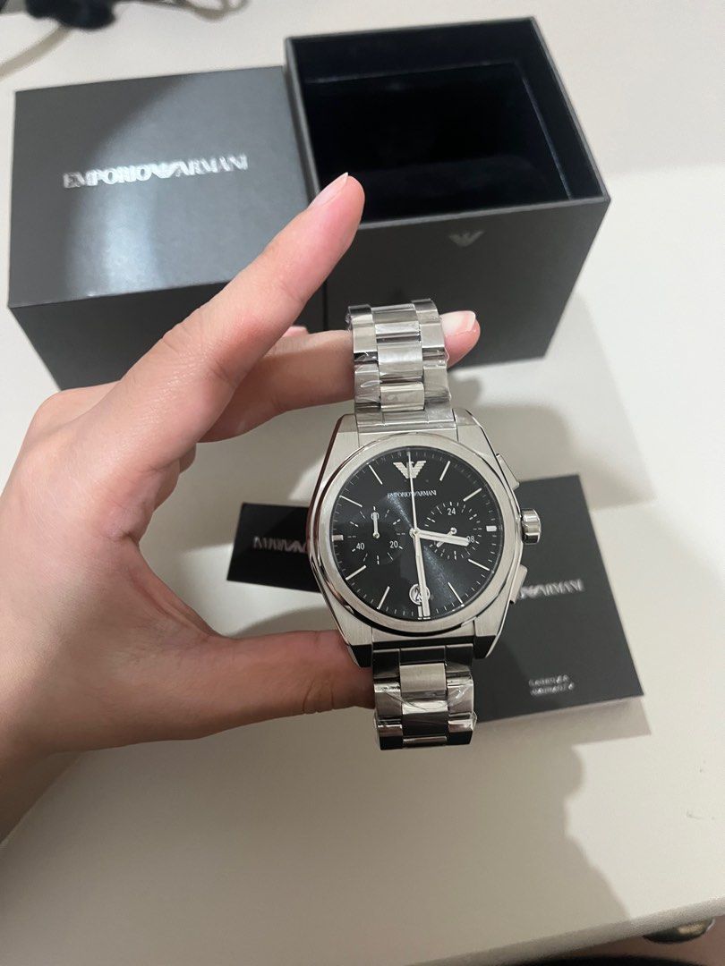 NEW - Jam Tangan Pria Emporio Armani Chronograph AR11560 Federico Men ...