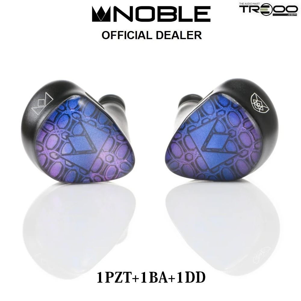 [Official]($20 Cashback!) Noble Audio Knight 3-Driver (1PZT+1BA+1DD) Tribrid In-Ear Earphone (Category: Earphones) located in Singapore. Submitted by treoo (Listing ID 1366236068, Image 1). Description: 🔥✨ Promotion valid for a limited time only; while stocks last! ✨🔥 ✅ Tribrid 3-driver configuration (1 Planar PZT + 1 Balanced Armature + 1 Dynamic Driver) ✅ Rich, full-bodied bass from the custom dynamic driver ✅ Clear, natural mids with a balan