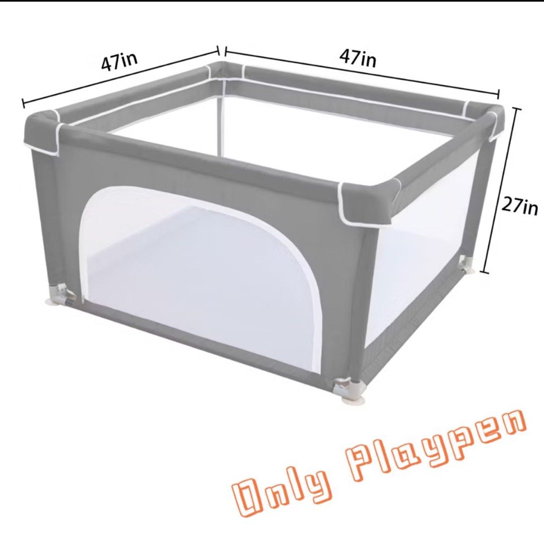 PLAY PEN SIZE 130x130 (Category: Other Kids Furniture) located in Quezon City. Submitted by jeh2024 (Listing ID 1366210311, Image 2). Description: January po binili pero nakatambak lang ayaw ng baby ko sa play pen .