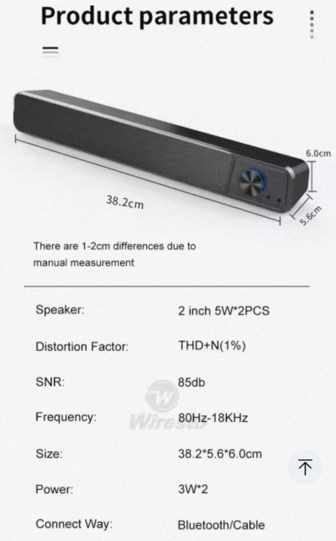 Potable Bluetooth 5.0 speaker65076145251075119