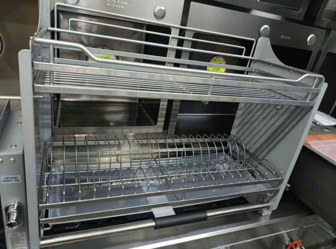 Pull Down Stainless Dish Rack SUS304 (Category: Other Kitchenware & Tableware) located in Manila. Submitted by jamfrimzy089458 (Listing ID 1366201949, Image 3). Description: PULL DOWN STAINLESS DISH RACK SUS304 (DIARKIS BRAND) ✅BRAND NEW ✅HEAVY DUTY ✅PURE STAINLESS STEEL ✅MADE OF SUS 304 ✅HIGH QUALITY SIZES: 56CM 60CM 66CM 70CM 77CM ✅CASH ON DELIVERY ✅SAME DAY DELIVERY DIRECT MESSAGE US! CALL OR TEXT FOR INQUIRY:0991-072-0689.