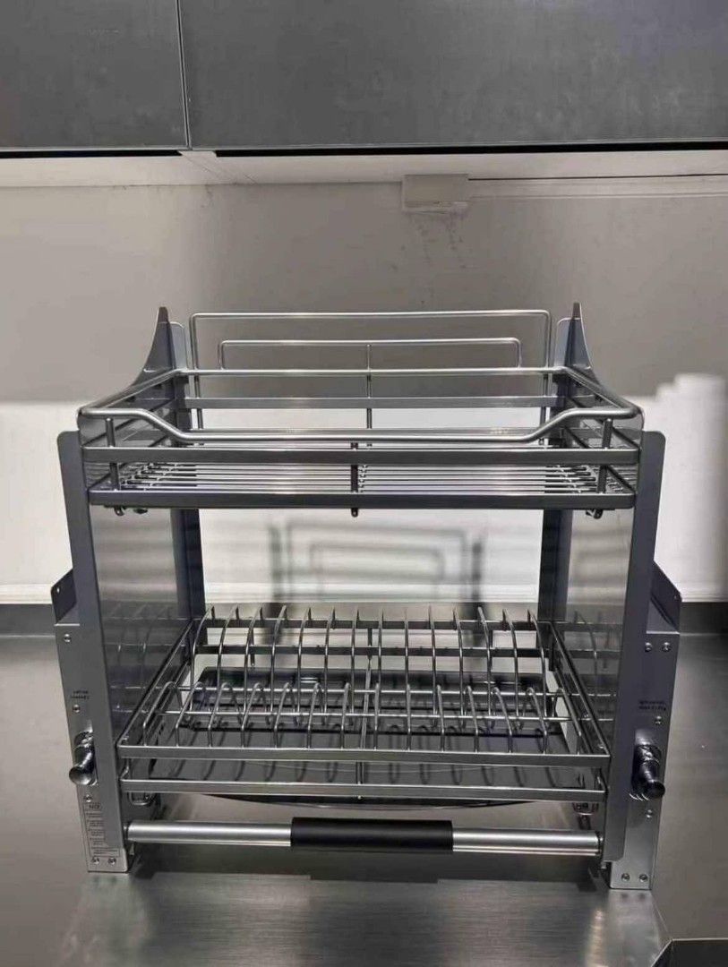 Pull Down Stainless Dish Rack SUS304 (Category: Other Kitchenware & Tableware) located in Manila. Submitted by jamfrimzy089458 (Listing ID 1366201949, Image 1). Description: PULL DOWN STAINLESS DISH RACK SUS304 (DIARKIS BRAND) ✅BRAND NEW ✅HEAVY DUTY ✅PURE STAINLESS STEEL ✅MADE OF SUS 304 ✅HIGH QUALITY SIZES: 56CM 60CM 66CM 70CM 77CM ✅CASH ON DELIVERY ✅SAME DAY DELIVERY DIRECT MESSAGE US! CALL OR TEXT FOR INQUIRY:0991-072-0689.