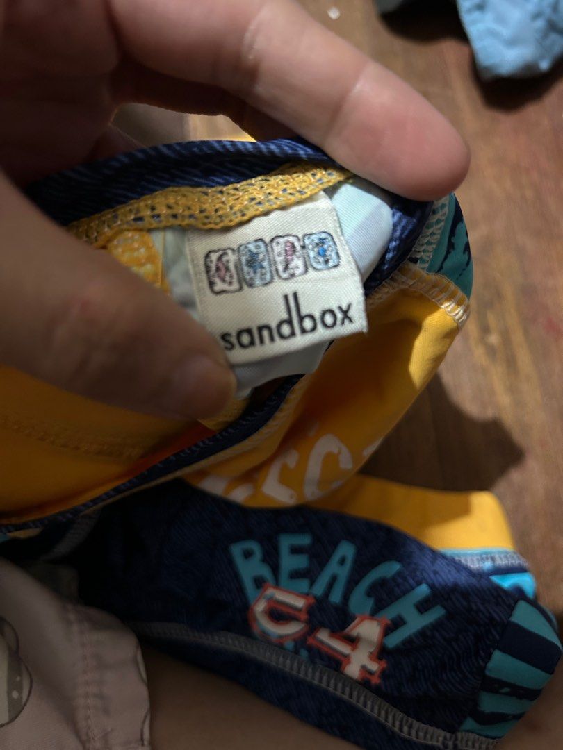 Sandbox swimwear boys 1-2 (Category: Babies & Kids Fashion) located in Pasig City. Submitted by ysavilla (Listing ID 1366295354, Image 2). Description: Once lang nagamiy.