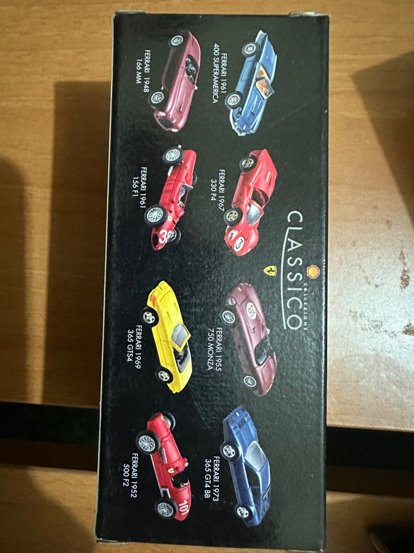 Shell Classico x Ferrari Collection full set, 興趣及遊戲, 收藏品及紀念品, 古董收藏 ...