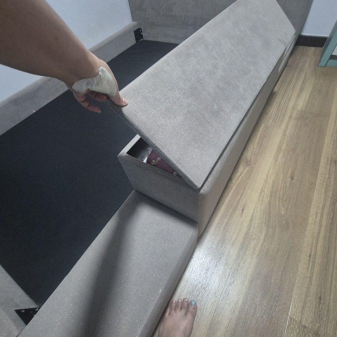 Super Single Floor Bed with Storage65075300346627111