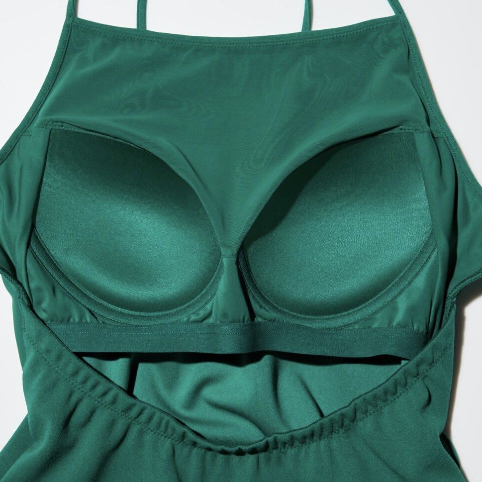 crepe jersey bra camisole dress UNIQLO Crepe Jersey Bra Camisole Dress