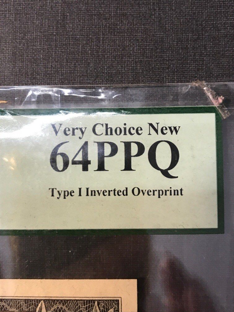 Us notes $1 error (Category: Currency) located in Singapore. Submitted by isellyoulor (Listing ID 1366204523, Image 3). Description: .