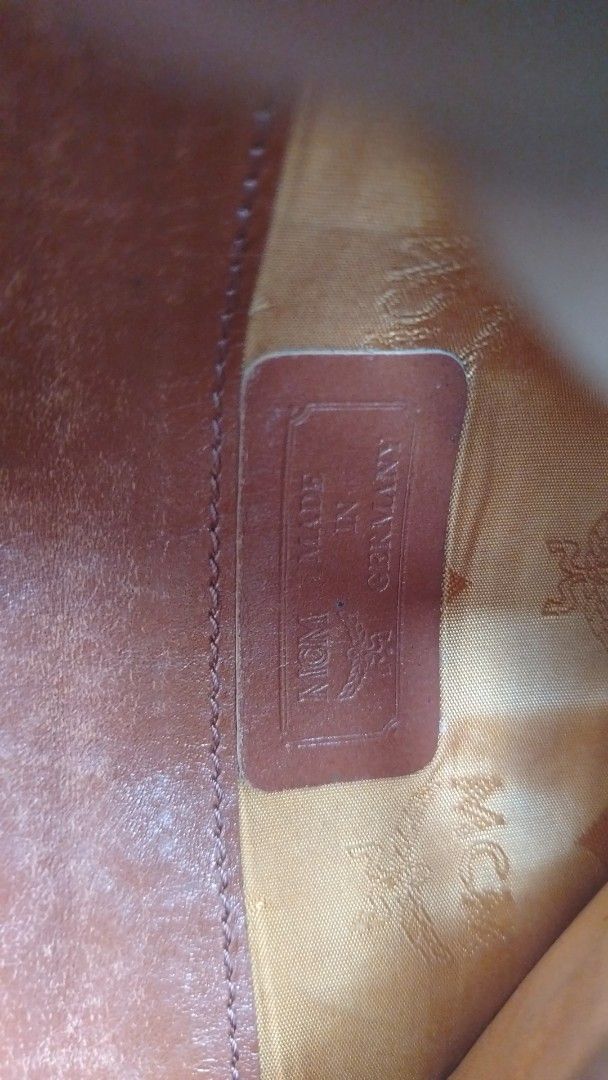 Vintage MCM 1997 (Category: Bags & Wallets) located in Singapore. Submitted by benjisuperstore (Listing ID 1366225753, Image 3). Description: Good condition. Inside one small area is faded. Refer to photo. Current model 9s retailing at 550+. Best buy. Great conversation starter. Rare design today. MCM.