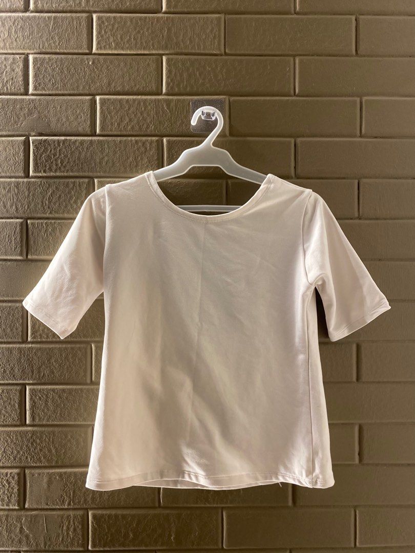 White Sexy Back blouse (Category: Blouses) located in Las Pinas. Submitted by DailyssentialsbyD (Listing ID 1366203740, Image 2). Description: .
