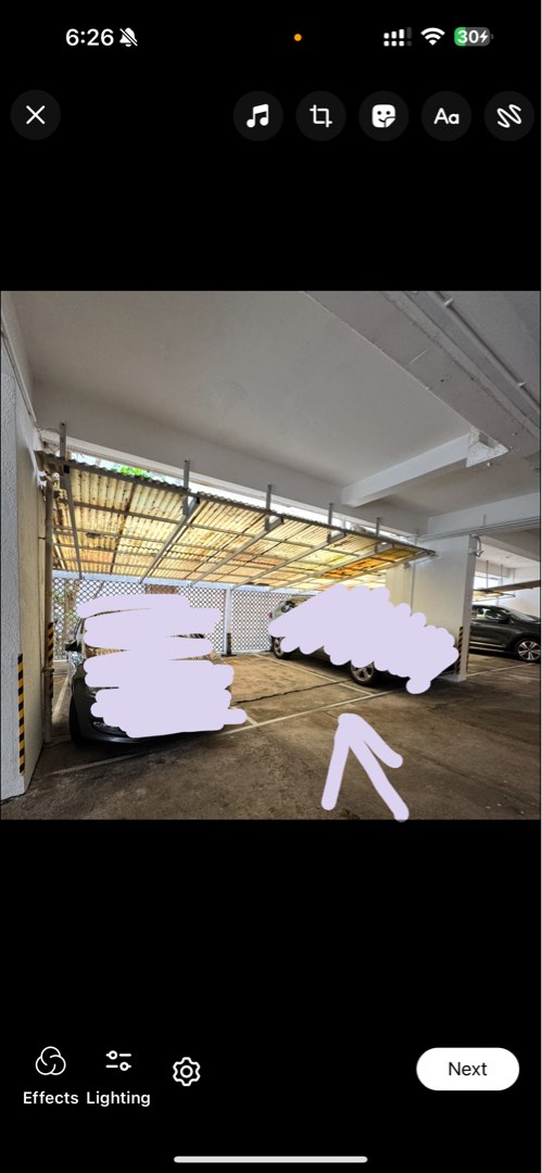 Big tunnel, True Light, covered parking space for rent or exchange for club membership with swimming pool nearby634386965236491113