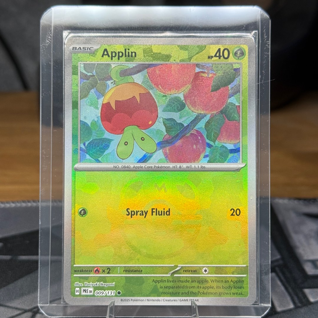 Applin MB Master Ball 009/131 prismatic evolutions, Hobbies & Toys ...
