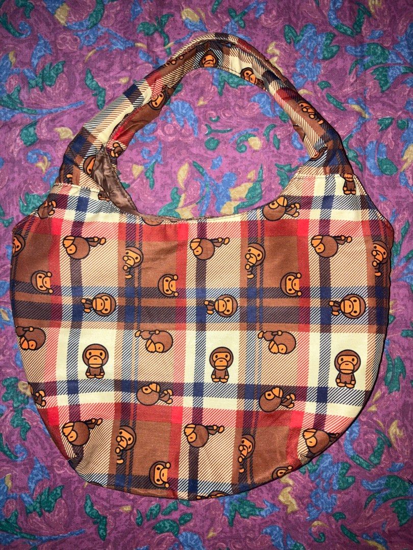 BAPE baby milo mini tote bag (Category: Tote Bags) located in Las Pinas. Submitted by ashersantos (Listing ID 1361740136, Image 2). Description: Bape Baby Milo Mini Tote Bag Minor Stitching Flaws Condition 8.5/10 .