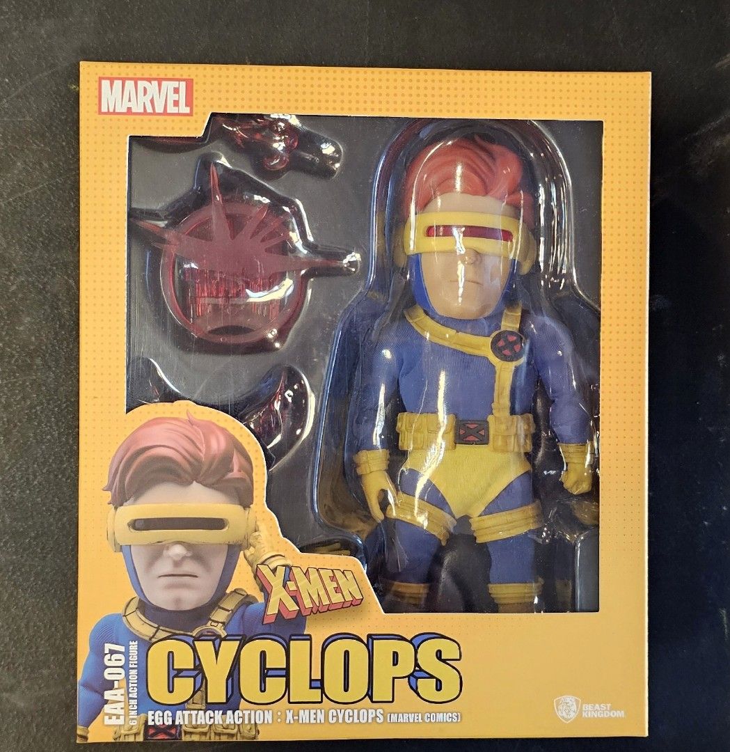 Beast kingdom egg attack cyclops (Category: Figurines & Statues) located in Manila. Submitted by zamgoku (Listing ID 1361656009, Image 3). Description: only issue is madumi na damit nya and gears. location lucky chinatown mall. slightly neg.