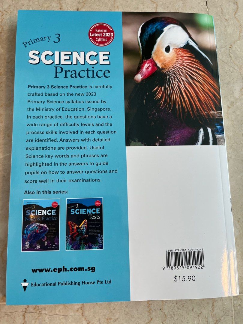 Brand new: Primary 3 Science Practice/ Revision book, Hobbies & Toys ...