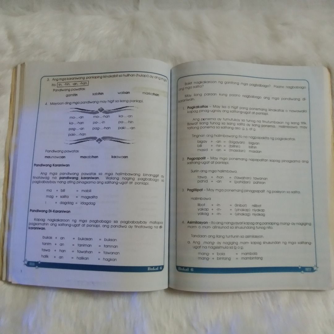 bukal serye sa wika at pagbasa grade 6 (Category: Textbooks) located in Quezon City. Submitted by jnsdclutter (Listing ID 1359600685, Image 2). Description: - no writings - no highlights .