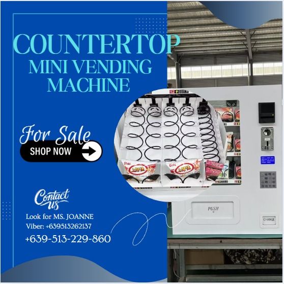 Countertop Snacks and Drinks Mini Vending Machine TM031-15 15 selection ...