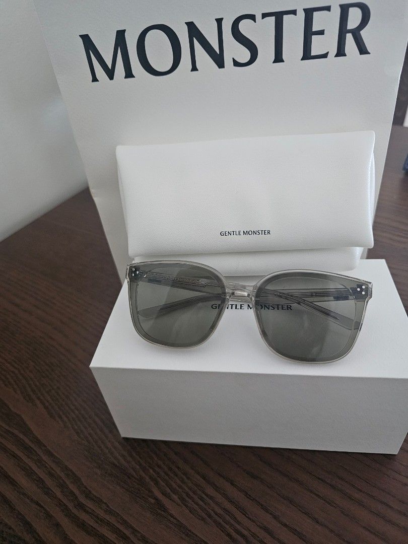 Gentle Monster By (Category: Sunglasses & Eyewear) located in Taguig. Submitted by riello (Listing ID 1361667824, Image 1). Description: bought in Shang Fort Gentle Monster store in 2023 August. Selling to declutter as not used anymore. Complete inclusion can be a gift. guaranteed authentic..