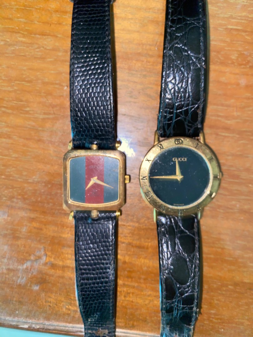 gucci watch vintage, Luxury, Watches on Carousell