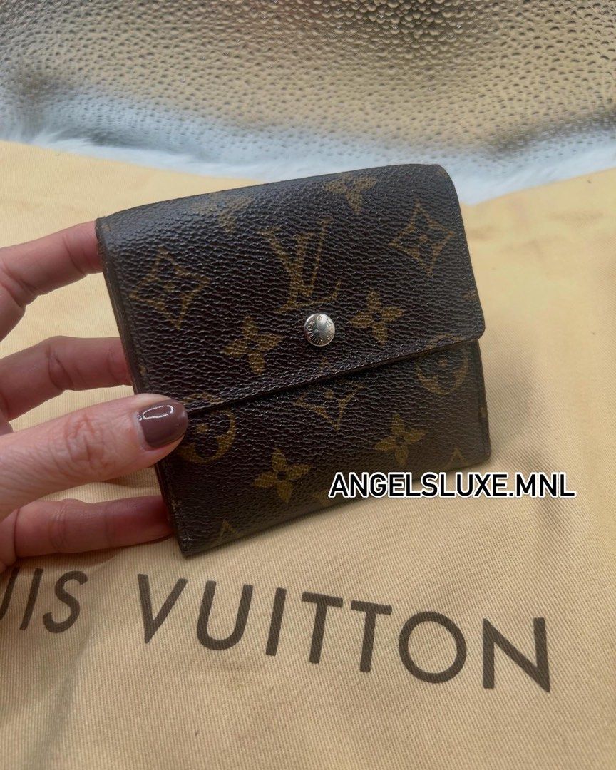 LV Elise Wallet (Category: Luxury Bags & Wallets) located in Pasig City. Submitted by angelsluxe.mnl (Listing ID 1361789546, Image 1). Description: ☑️ Comes with Authenticity Guarantee Card. ☑️We offer full refund of item if proven not authentic by professional authenticators (not by anybody’s opinion). ☑️Manage expectations when buying preloved items as there may be normal signs of use. All major flaws are declared. ☑️On hand and ready to ship ☑