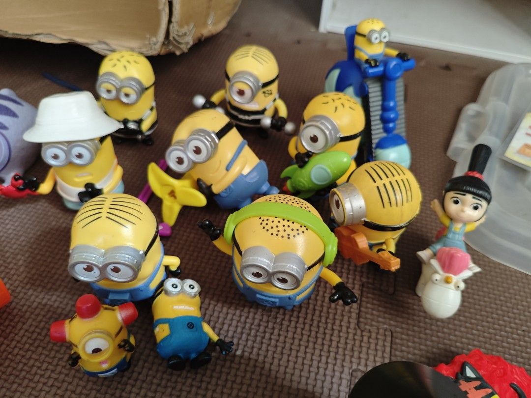 Mcdo Happy Meal Toys (Category: Character Goods) located in Guiguinto. Submitted by pic_a (Listing ID 1361692853, Image 2). Description: 50.00 each or mas makakamura pag per set.. :) price per set: 2015 The Peanuts Movie - 350 Adventure Time - 250 Pokemon 2 sets - 500.00 Despicable Me Minions - 350 Sing 2 sets - 700 Spongebob - 250.00 mini figures set (150 per set) or take 3 sets for 350.00 spongebob boss baby toy story wysiwyg as is rfs: need to