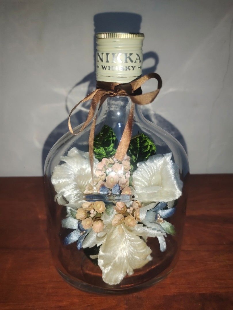 Nikka Whisky Flower Bottle (Category: Other Home Decor) located in Quezon City. Submitted by handpicked_items (Listing ID 1361639196, Image 1). Description: .