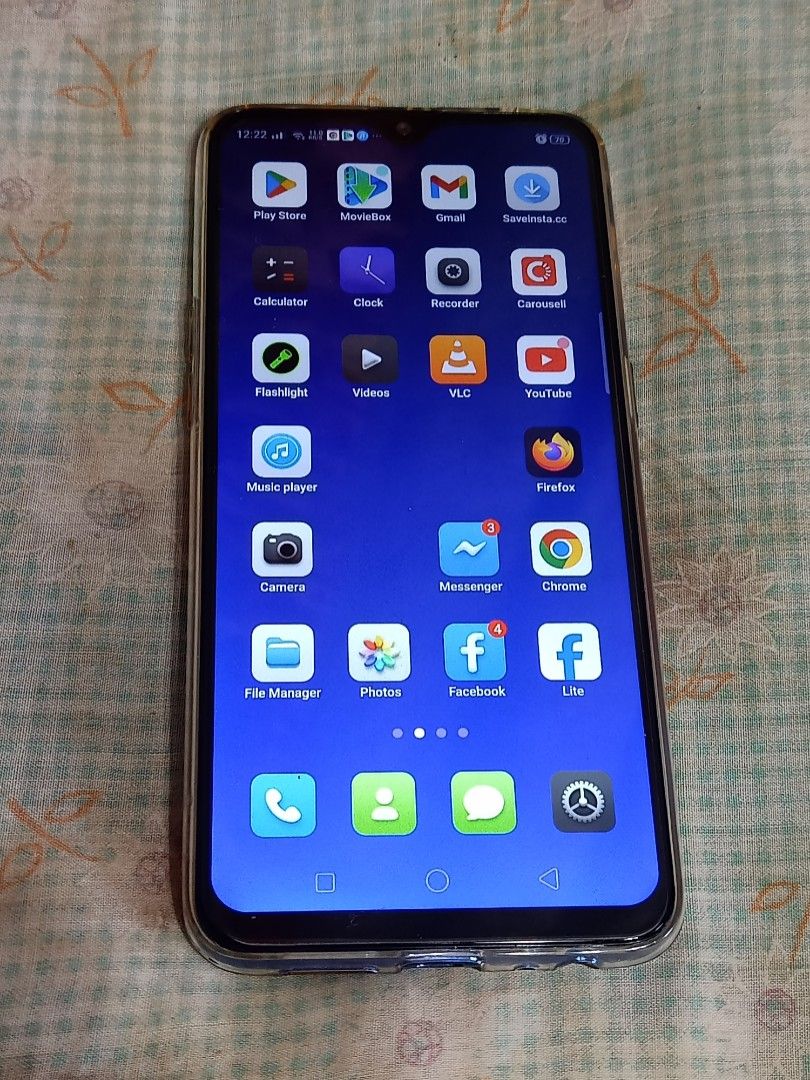 OPPO F9 ANDROID PHONE (Category: OPPO) located in Calamba. Submitted by thekidwholovesvintage (Listing ID 1352279102, Image 1). Description: OPPO ANDROID PHONE STORAGE: 64 GB BRAND NEW, WITH BOX, USER MANUAL, EARPHONE, CHARGER FREE SHIPPING.