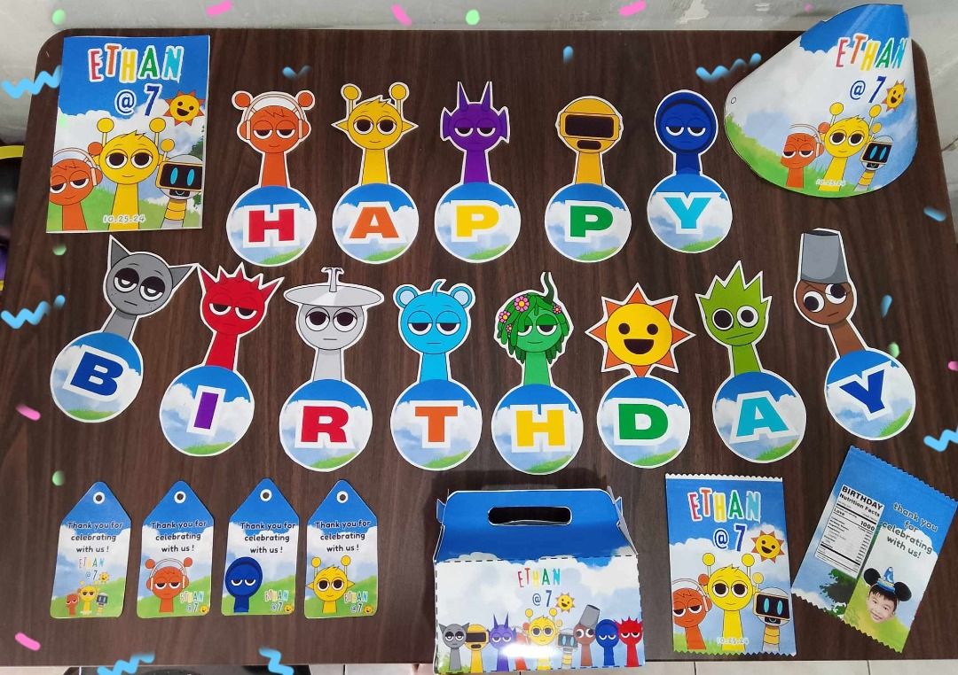 Personalized birthday needs (Category: Occasions & Party Supplies) located in Quezon City. Submitted by delleandehl (Listing ID 1361665765, Image 1). Description: More than just cakes—we create memories! ✨ At Mix n' Whisk by Ydelle, we offer custom cakes, banners, chip bags, gable boxes, loot bags, party hats, busy books, gift tags, and more—perfect for birthdays, events, and souvenirs! Make your celebrations extra special with personalized treat