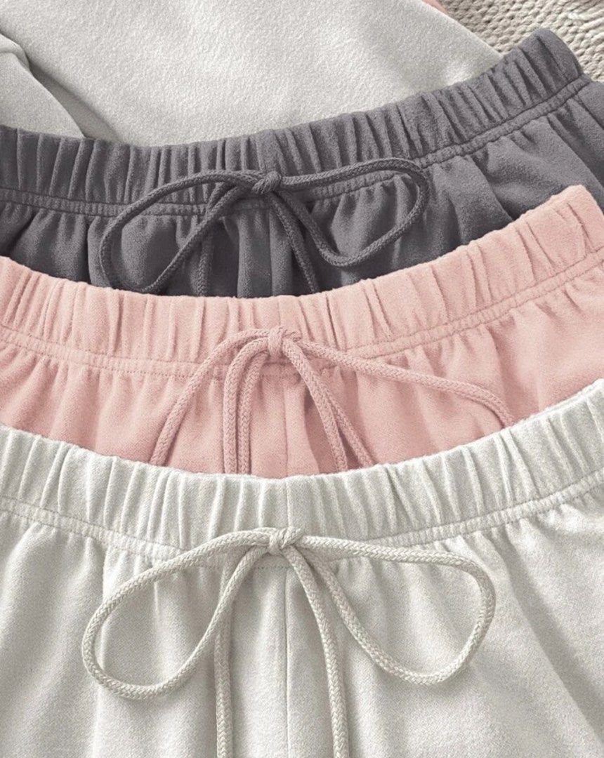 Pullover Shorts Set (Category: Sets or Coordinates) located in Quezon City. Submitted by sonnygeng (Listing ID 1361642730, Image 3). Description: Brand new! 3PCS TERNO SET (white, pink & gray) L on tag can fit M-SEMI XL Stretchable Actual photo from Shein.