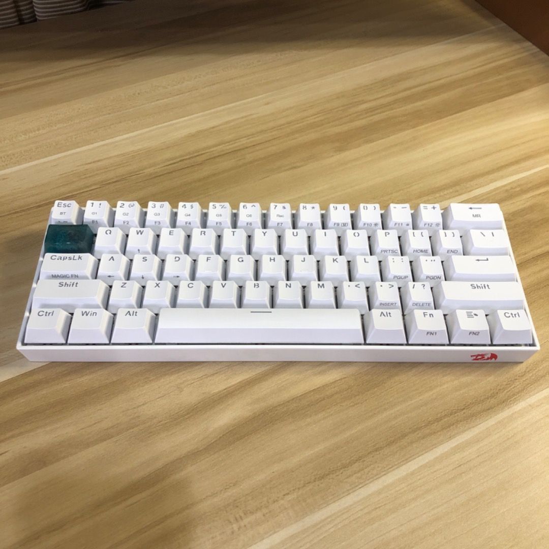 Redragon K530 PRO Draconic Mechanical Keyboard (Category: Computer Keyboard) located in Caloocan City. Submitted by beholdtheone (Listing ID 1361677266, Image 1). Description: Redragon K530 PRO Draconic Mechanical Keyboard Notes - Brown switches - Hot-swappable - Wired/Bluetooth - Can connect up to 3 devices, easy device switching - Modded with foam Inclusions - Box - Manual - Mechanical Keyboard - Type C cable and cable cap - Accessories - Keyca