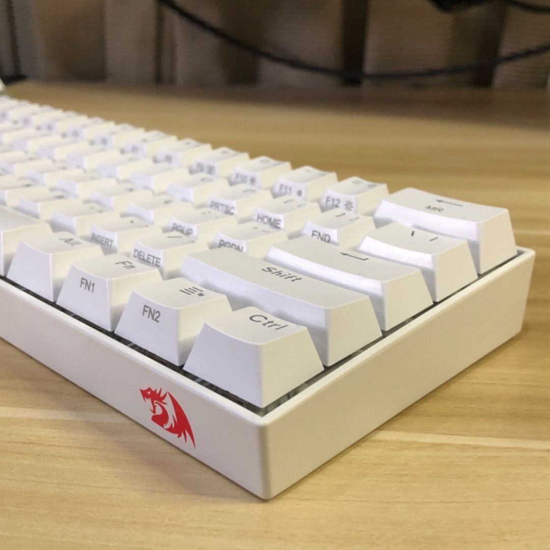 Redragon K530 PRO Draconic Mechanical Keyboard (Category: Computer Keyboard) located in Caloocan City. Submitted by beholdtheone (Listing ID 1361677266, Image 3). Description: Redragon K530 PRO Draconic Mechanical Keyboard Notes - Brown switches - Hot-swappable - Wired/Bluetooth - Can connect up to 3 devices, easy device switching - Modded with foam Inclusions - Box - Manual - Mechanical Keyboard - Type C cable and cable cap - Accessories - Keyca