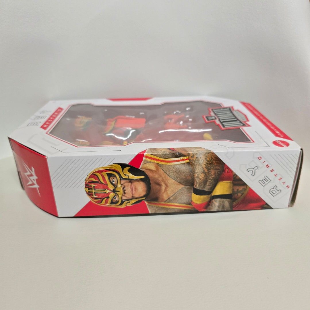 REY MYSTERIO WWE Ultimate Edition (Category: Figurines & Statues) located in Quezon City. Submitted by jasperstoyvault (Listing ID 1361549446, Image 3). Description: New and sealed. Bought and shipped from US. Box not guaranteed mint. Request photo if necessary. For pick up only via Lalamove or Grab Express. Novaliches QC area. BDO BPI GCash payment..