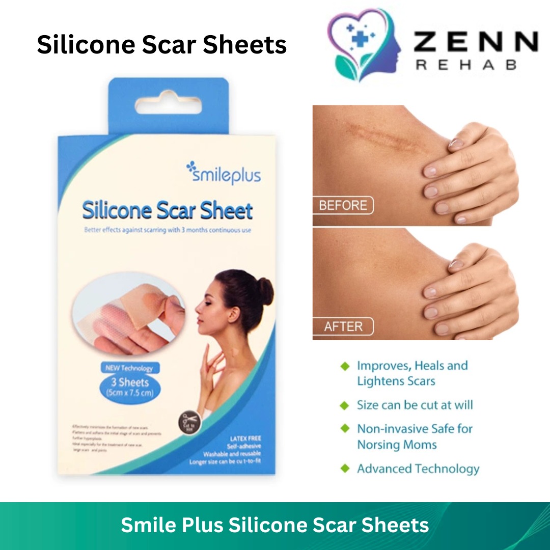 Smile Plus Silicone Scar Sheets Cover Repair Scars Cellulite Stretch ...