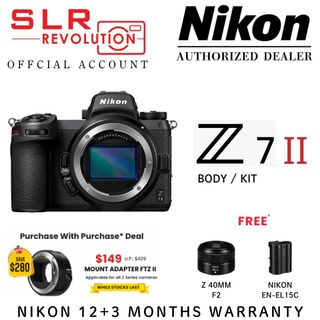 Nikon z7 For Sale Cameras Carousell Singapore