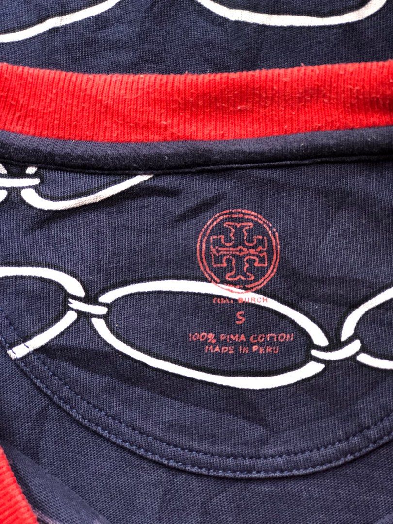 Tory Burch Michaela Chain- Print Dress (Category: Luxury Apparel) located in Cagayan de Oro. Submitted by nicethriftedthings (Listing ID 1361669388, Image 3). Description: First pic not mine. For reference only and belongs to its rightful owner In good condition Color rate: 8.5/10 Can fit S-M.