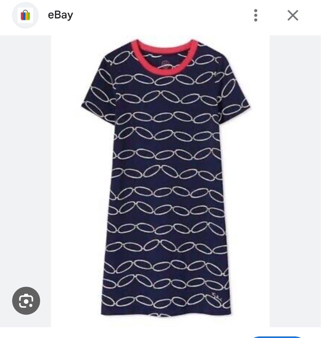 Tory Burch Michaela Chain- Print Dress (Category: Luxury Apparel) located in Cagayan de Oro. Submitted by nicethriftedthings (Listing ID 1361669388, Image 1). Description: First pic not mine. For reference only and belongs to its rightful owner In good condition Color rate: 8.5/10 Can fit S-M.
