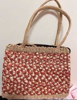 Woven basket handbag63000038474371114