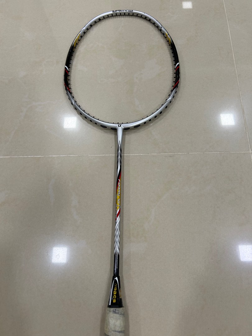 Play 707 Racket Apacs Foray 707 4U G2 Badminton Racquet, Sports Equipment, Sports ...