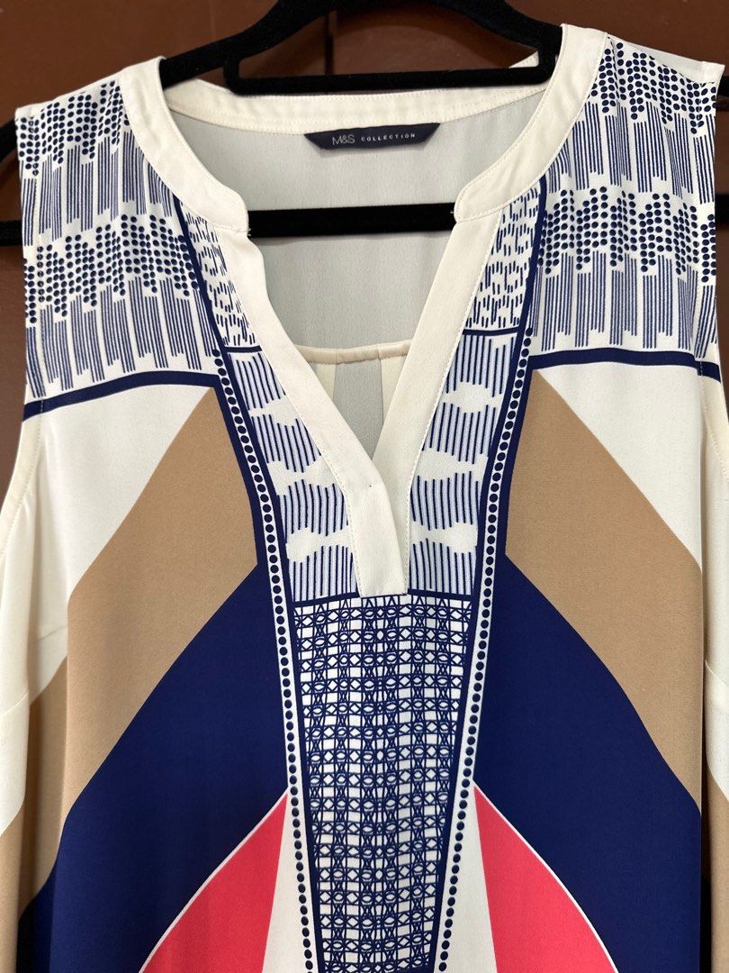Authentic Marks & Spencer Collection Blouse (Category: Blouses) located in Malolos. Submitted by layntev (Listing ID 1366386919, Image 2). Description: Authentic - can fit up to large frames .