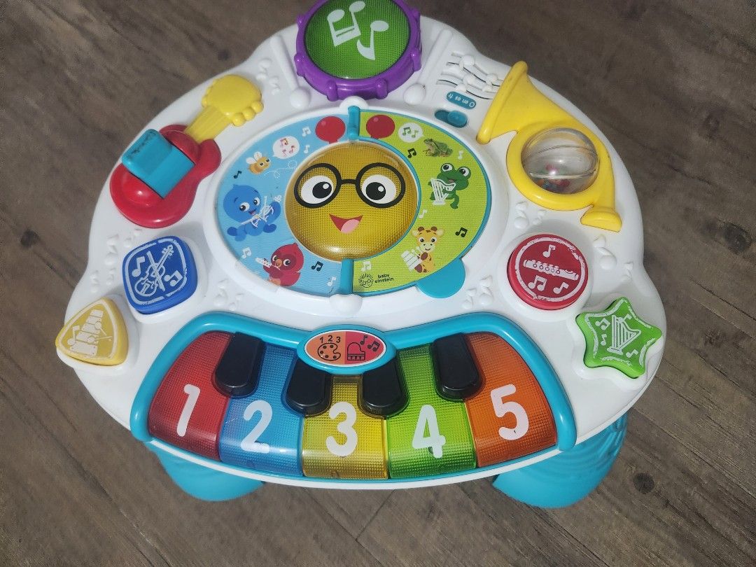 Baby Einstein Discovering Music Activity Table (Category: Infant Playtime) located in Quezon City. Submitted by nfr03 (Listing ID 1366477341, Image 1). Description: rfs: decluttering.