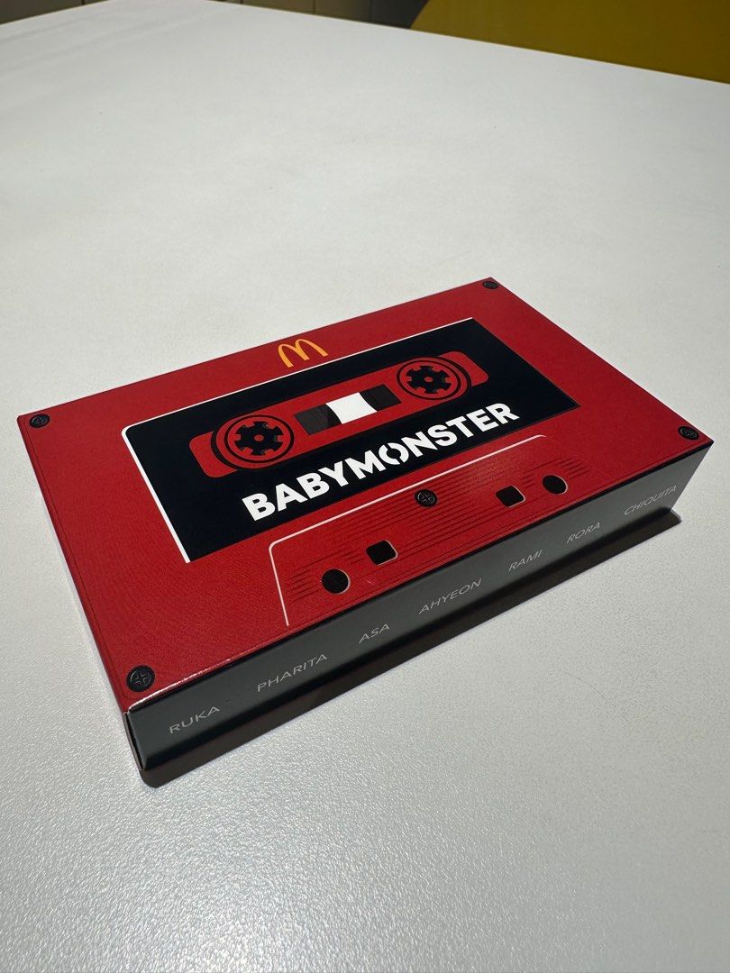 BABYMONSTER X McDonalds Cassette Photo Card Set, 興趣及遊戲