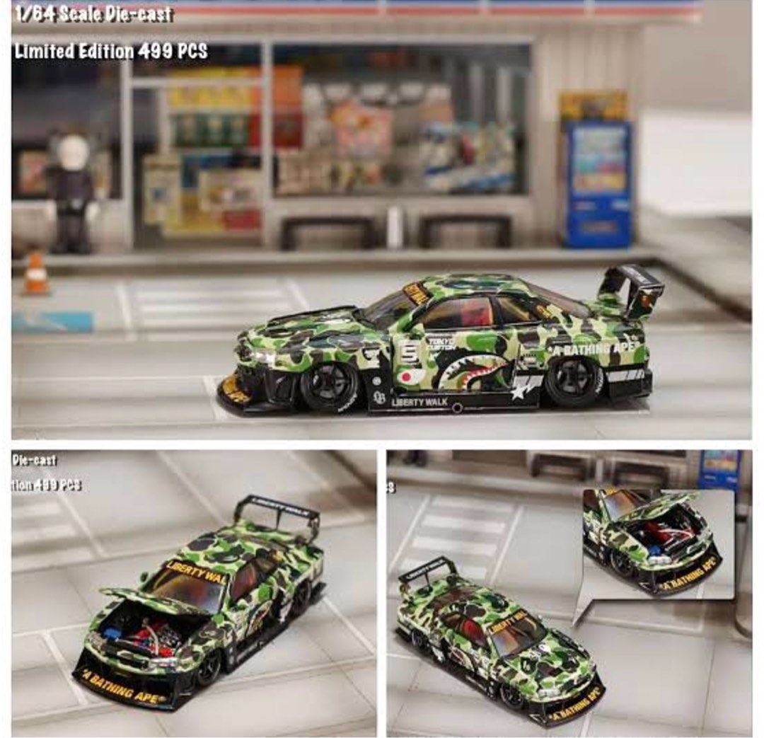 BAPE LBWK R34 Street weapon, Hobbies & Toys, Memorabilia & Collectibles ...