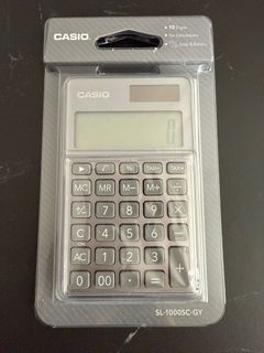 Casio calculator 計數機