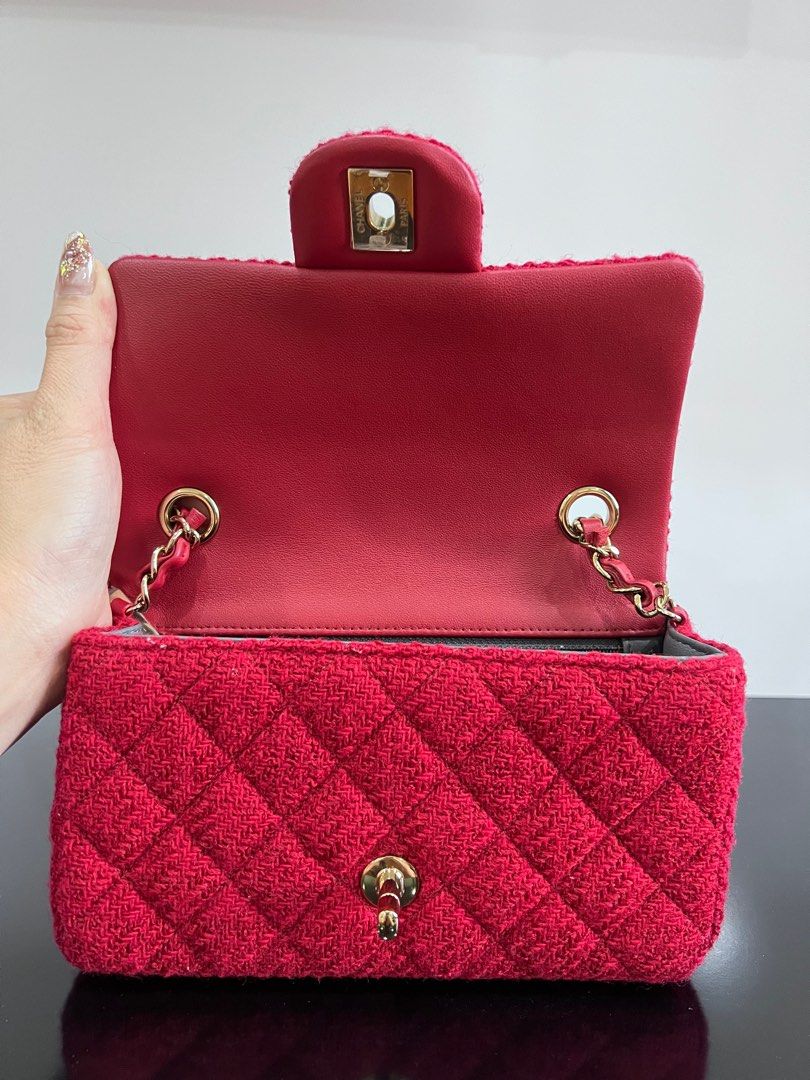 Chanel Mini Rectangular (Category: Bags & Wallets) located in Singapore. Submitted by farragotrois3 (Listing ID 1366419830, Image 2). Description: Bought in June 2024. Full size with box..