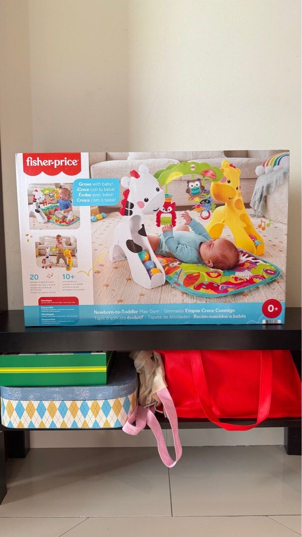 Fisher price newborn toddler play gym