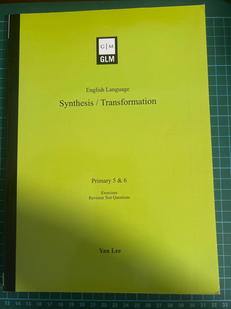 GLM English Language Synthesis Transformation P5 & P6, Hobbies & Toys ...